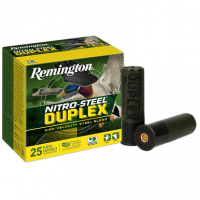 Remington Nitro-Steel Duplex 12 Gauge Ammo 3" 6 Shot Steel 25 per Box