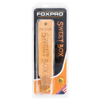 Foxpro SWTBOX Sweet Box Box Call Turkey Sounds Attracts Turkeys Natural Honey Locust/Walnut Wood