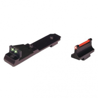 Truglo TG114 Lever Action Rifle Set Henry Lever Tritium/Fiber Optic Red Front/Green Rear Black