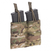 TACSHIELD (MILITARY PROD) T3507CY Speed Load Double Rifle Mag Pouch Coyote 1000D Nylon