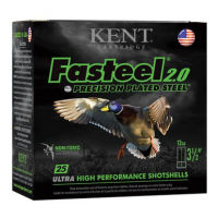 Kent Cartridge K1235FS404 Fasteel 2.0 12 Gauge 3.5" 1-3/8 oz 4 Shot 25 Bx/ 10 Cs