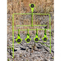 SME SMEST22RES Folding Reactive Reseting 22 Cal Pistol/Rifle Steel