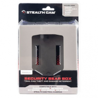 Stealth Cam STC-BB-SM Bear Security Box Fits Fusion/QS/QV/PX/GMAX/XV Camera Series Small Gray Powder Coated Steel