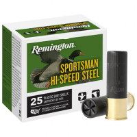 Remington Ammunition 20999 Sportsman Hi-Speed Steel 12 Gauge 3.50" 1 3/8 oz 2 Shot 25 Per Box