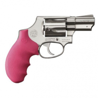 Hogue 67007 Monogrip with Finger Grooves Grip Taurus 85 Rubber Pink