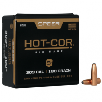 Speer 2223 Hot-Cor 303 Cal .311 180 gr Soft Point Round Nose 100 Per Box