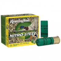 Remington Ammunition 20864 Nitro-Steel High Velocity 12 Gauge 3" 1 3/8 oz 4 Shot 25 Per Box