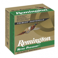 Remington Ammunition 28622 Premier Nitro Pheasant 12 Gauge 2.75" 1 1/4 oz 5 Shot 25 Bx/ 10 Cs