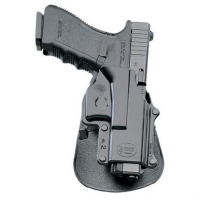 Fobus GL2E2LH Evolution Belt Paddle LH Glock 17/19/22/23/31/32/34/35 Plastic Black