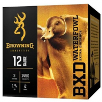 Browning B193411232 BXD Waterfowl 12ga 3" #2 Steel 1-1/4oz 25 Rounds