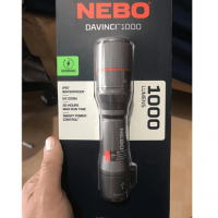 NEBO NEBFLT0018 Davinci 1000 Flashlight Gray 100/400/1,000 Lumens White LED