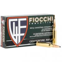 Fiocchi Field Dynamics 6.5 Creedmoor 129 gr Pointed Soft Point 20 Per Box