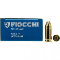 Fiocchi 9MMBLANK Pistol Blank 9mm Luger 50 Per Box