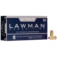 Speer Lawman 40 S&W Ammunition - 180gr Total Metal Jacket - 50 Per Box/20 Case - 53652