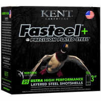 Kent Cartridge K123FSP362X4 Fasteel + 12 Gauge 3" 1 1/4 oz 2 4 Shot 25 Per Box