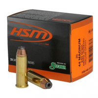 HSM 44M18N20 Pro Pistol 44 Rem Mag 240 gr Jacketed Hollow Cavity 20 Bx/ 20 Cs