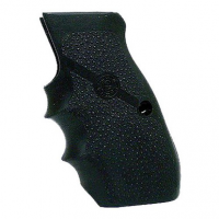 Hogue 75000 Rubber Wraparound with Finger Grooves Grips CZ 75/Clones Black