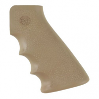 Hogue 15003 Rubber Grip with Finger Grooves AR-15 Desert Tan