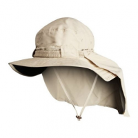 Glacier Glove 46KKBK-OS-TAN Boonie Hat w/Shade