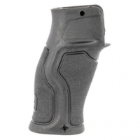 FAB Defense Gradus Beavertail Pistol Grip AR-15 Black Polymer w/Rubber Overmold