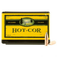 Speer Bullets 1459 Hot-Cor 270 Caliber .277 130 GR Spitzer Soft Point 100 Box