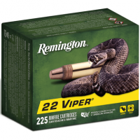 Remington Ammunition 21239 Viper 22 LR 36 gr Truncated Cone Solid 225 Per Box