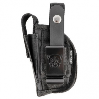 Bulldog FSN19SC Extreme OWB Black Nylon Belt Loop/Clip Fits S&W Bodyguard Fits 2" Barrel Ambidextrous