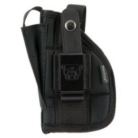 Bulldog FSN19C Extreme Belt Black Nylon Belt Loop/Clip Fits Ruger LC9 Fits 2.50-3.75" Barrel Ambidextrous