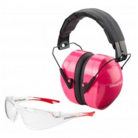 Champion Ballistic Passive Ears and Eyes Combo (pink)