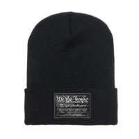 Howitzer We The People Beanie - Black Flag