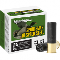 Remington Ammunition 20989 Sportsman Hi-Speed Steel 12 Gauge 3" 1 1/4 oz 2 Shot 25 Per Box