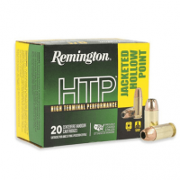 Remington HTP 45 ACP 230 gr Jacketed Hollow Point JHP Handgun Ammo