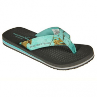 RealTree Girl Ms. Bay Flip Flop Sandals - Mint Xtra