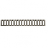 ERGO Low-Pro Picatinny Ladder Rail Cover 18 Slot 3 Pack Polymer OD Green 4373-3PK-OD