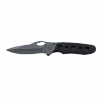 Ka-Bar 3076 Agama 3.75" Folding Clip Point Plain 420 Stainless Steel Blade G10 Black Handle