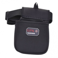 G*Outdoors GPS-960CSP Contoured Double Shotshell Pouch with Web Belt Black