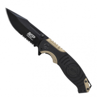 Smith & Wesson Knives SWP13BSCP M&P 3.50" Folding Drop Knife