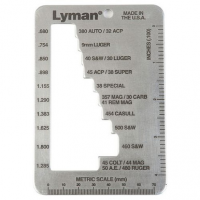 Lyman 7832217 E-Zee Case Length Gauge All Over 70 Rifle/Pistol & Rifle Cases