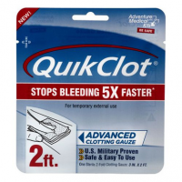 Adventure Medical Kits 50200025 QuikClot Clotting Gauze 3" x 2'