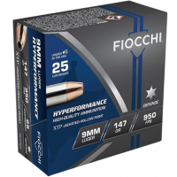 Fiocchi 9XTPB25 Extrema 9mm Luger 147 gr XTP Hollow Point 25 Bx/ 20 Cs