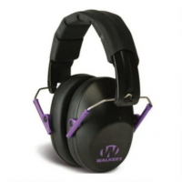 Walker's GWP-FPM1-BKPU Pro-Low Profile Passive Earmuffs (NRR 31dB)