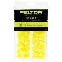 Peltor 97082 Blasts Ear Plugs Foam 32 dB Yellow