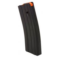 DuraMag SS 30rd 5.56x45mm Caliber NATO for AR-15 Black w/ Orange Follower Detachable Magazine - 3023041178CPD