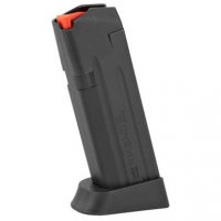 Amend2 GLOCK 19 15 Round Magazine 9mm Luger Heavy Duty Spring Impact Resistant Polymer Matte Black