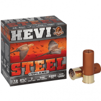 HEVI-Shot Upland 12 Gauge 2.75" 1 oz 7 Shot 25 Per Box