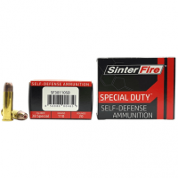 SinterFire Inc SF38110SD Special Duty (SD) 38 Special 110 gr Lead Free Frangible Hollow Point 20 Per Box