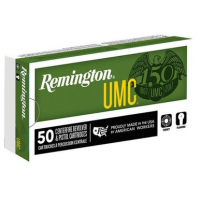 Remington UMC 9mm Luger Ammunition 115 Grain FMJ 50rd Box