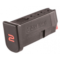 A2-42 6rd 380 ACP Compatible w/Glock 42 Black Polymer Amend2 - A2GLOCK42BLK