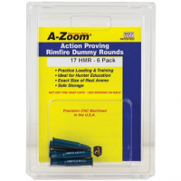 A-Zoom 12202 Rimfire Training Rounds 17 HMR 6 Pkg.