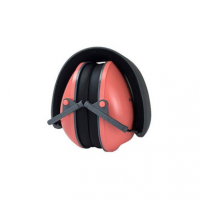 Radians LS0830CS Lowset Passive Muff 21 dB Over the Head Coral Ear Cups with Black Headband for Women 1 Pair